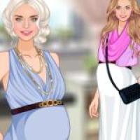 Pregnant Princess Fashion Dress-Up and Style Adventure for Expectant Royal Moms